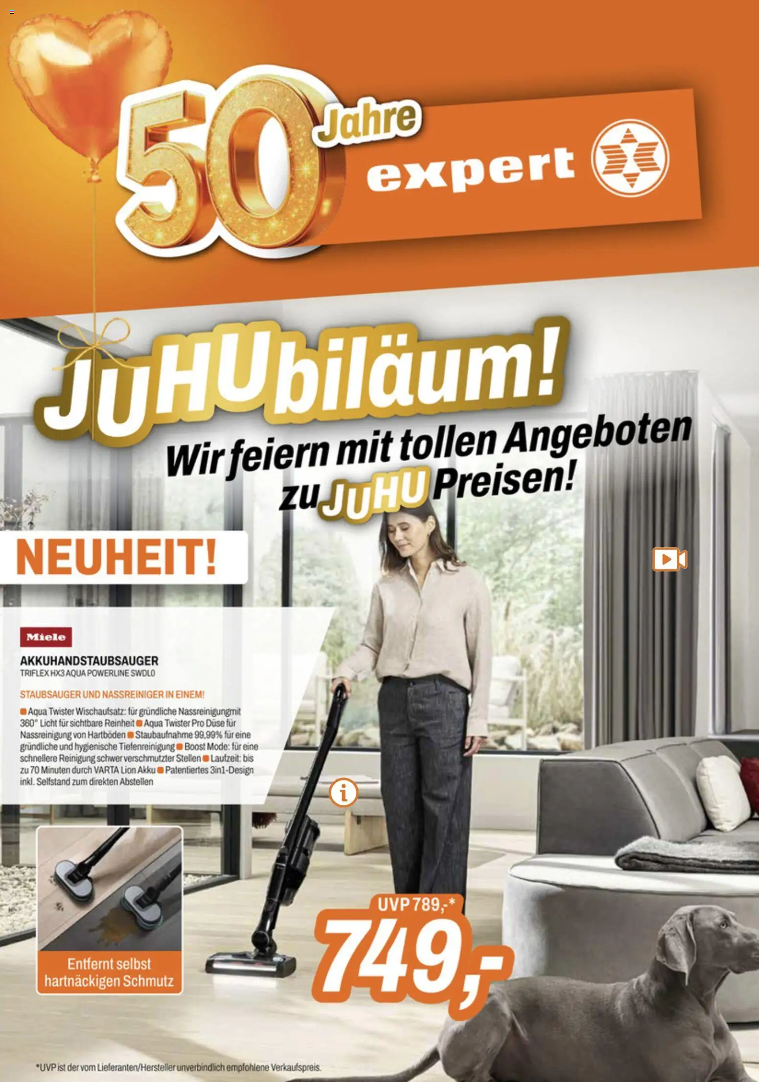 Expert Prospekt aktuell gültig ab 15.06.2026 | Seite: 1 | Produkte: Staubsauger