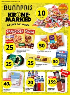 Forhåndsvisning av Bunnpris kundeavis gyldig fra 19/10/2026