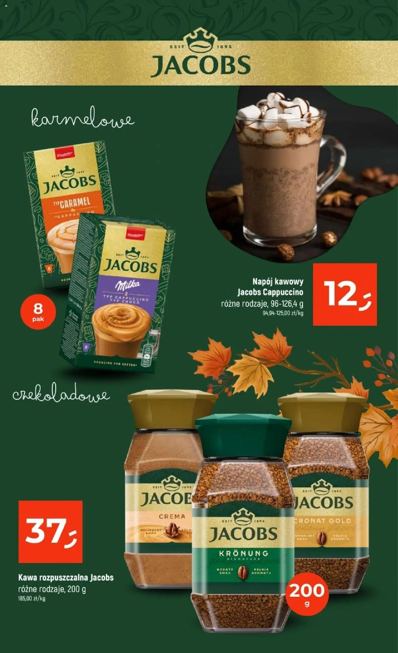 Dealz gazetka - Jesienna Rozgrzewka od 01.10.2026 | Strona: 3 | Produkty: Kawa rozpuszczalna, Cappuccino, Milka, Napój kawowy