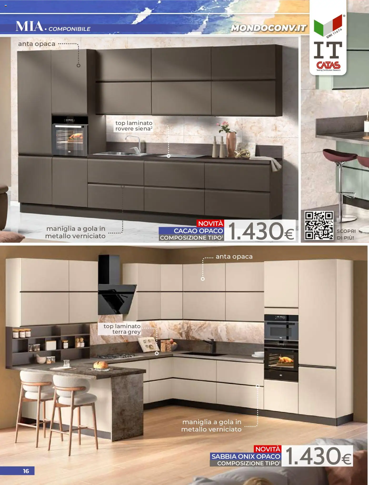 Volantino Mondo Convenienza del 01/07/2026 | Pagina: 18 | Prodotti: Top, Cacao, Terra