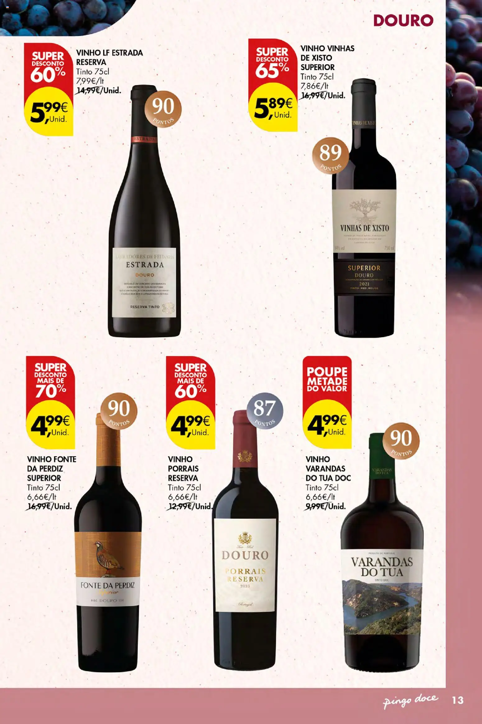 Pingo Doce Vinhos e Sabores de Portugal Açores │ válido de 17/09/2026 | Página: 13 | Produtos: Mouse, Vinho