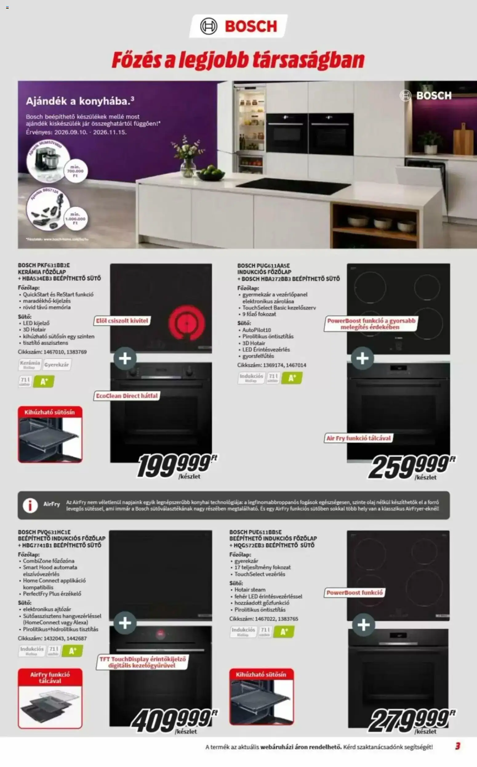 Media Markt akciós ujság - amely érvényes a következő dátumtól: 2026.10.06. | Oldal: 3