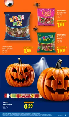 Pré-visualização SWEET CORNER Gomas Frutas Tropicais, Emb. 300 g válido de 05/10/2026 | Página: 11 | Produtos: Frutas tropicais, Frutas, Gomas