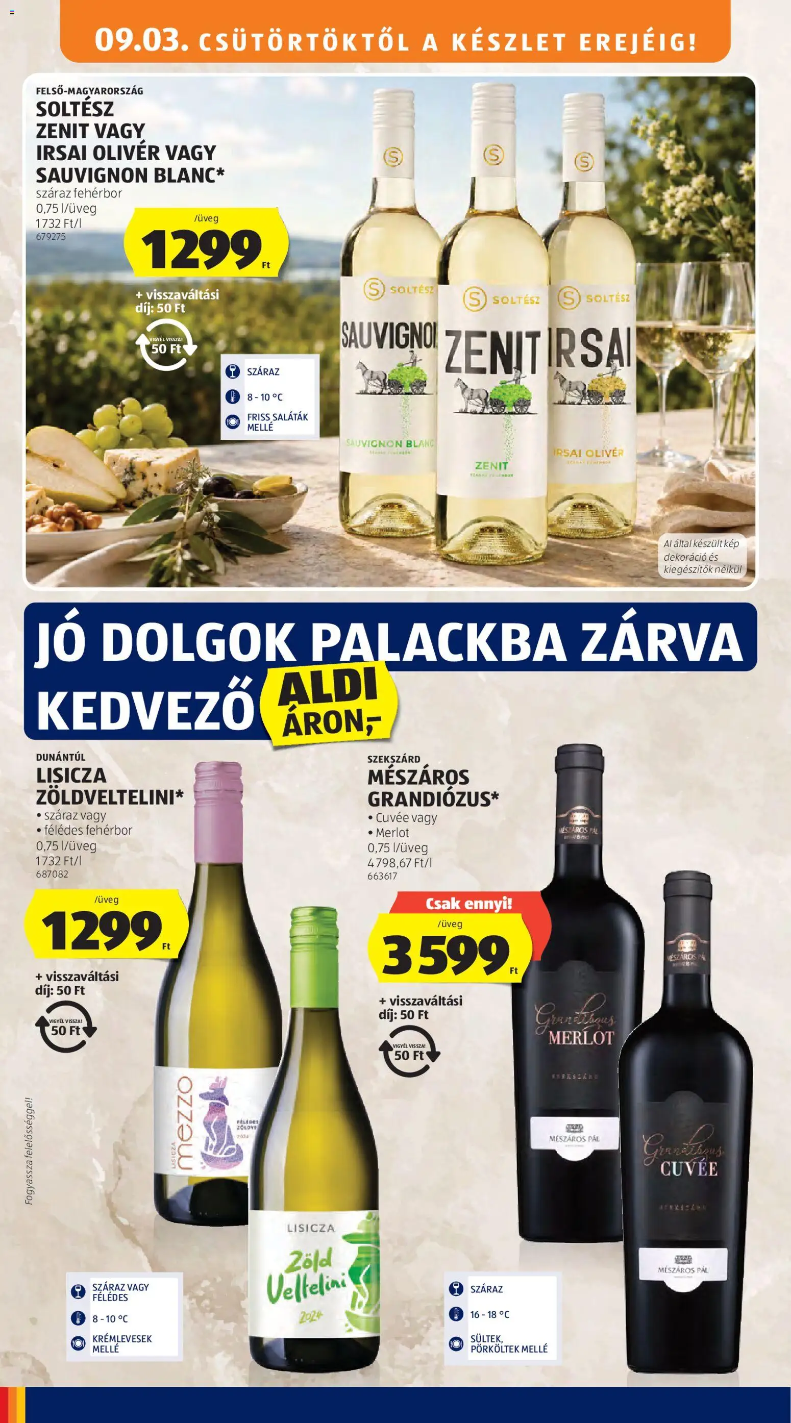 Aldi akciós ujság - amely érvényes a következő dátumtól: 2026.09.03. | Oldal: 24