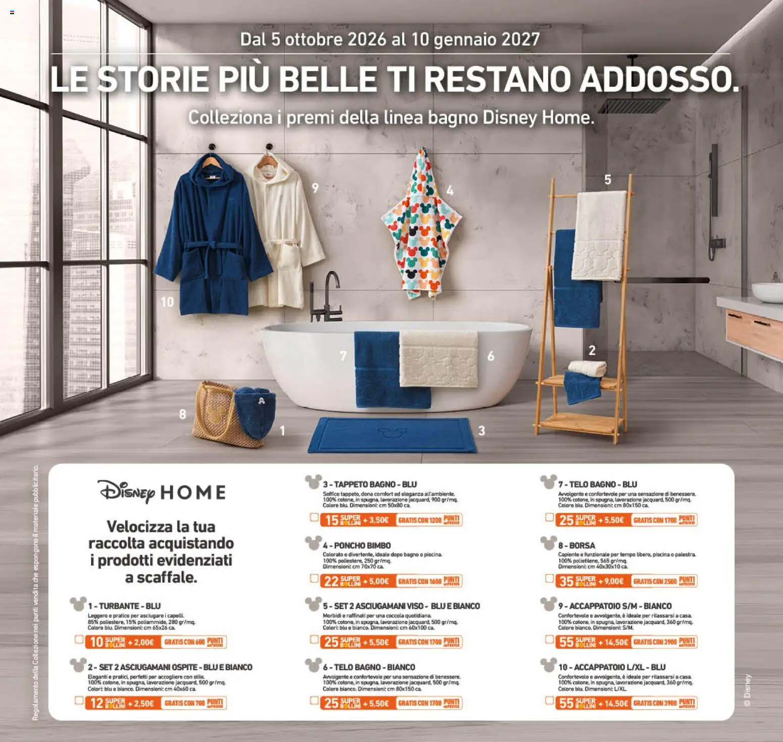 Volantino Conad del 07/10/2026 | Pagina: 22 | Prodotti: Piscina, Borsa, Bagno, Tappeto