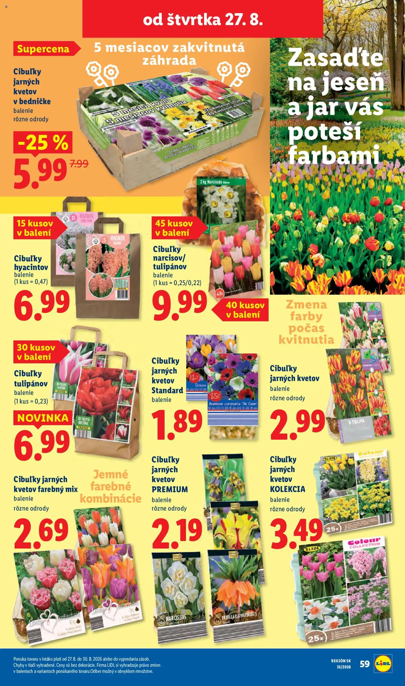Nové Lidl akcie – leták je platný od 24.08.2026 | Strana: 53 | Produkty: Jar