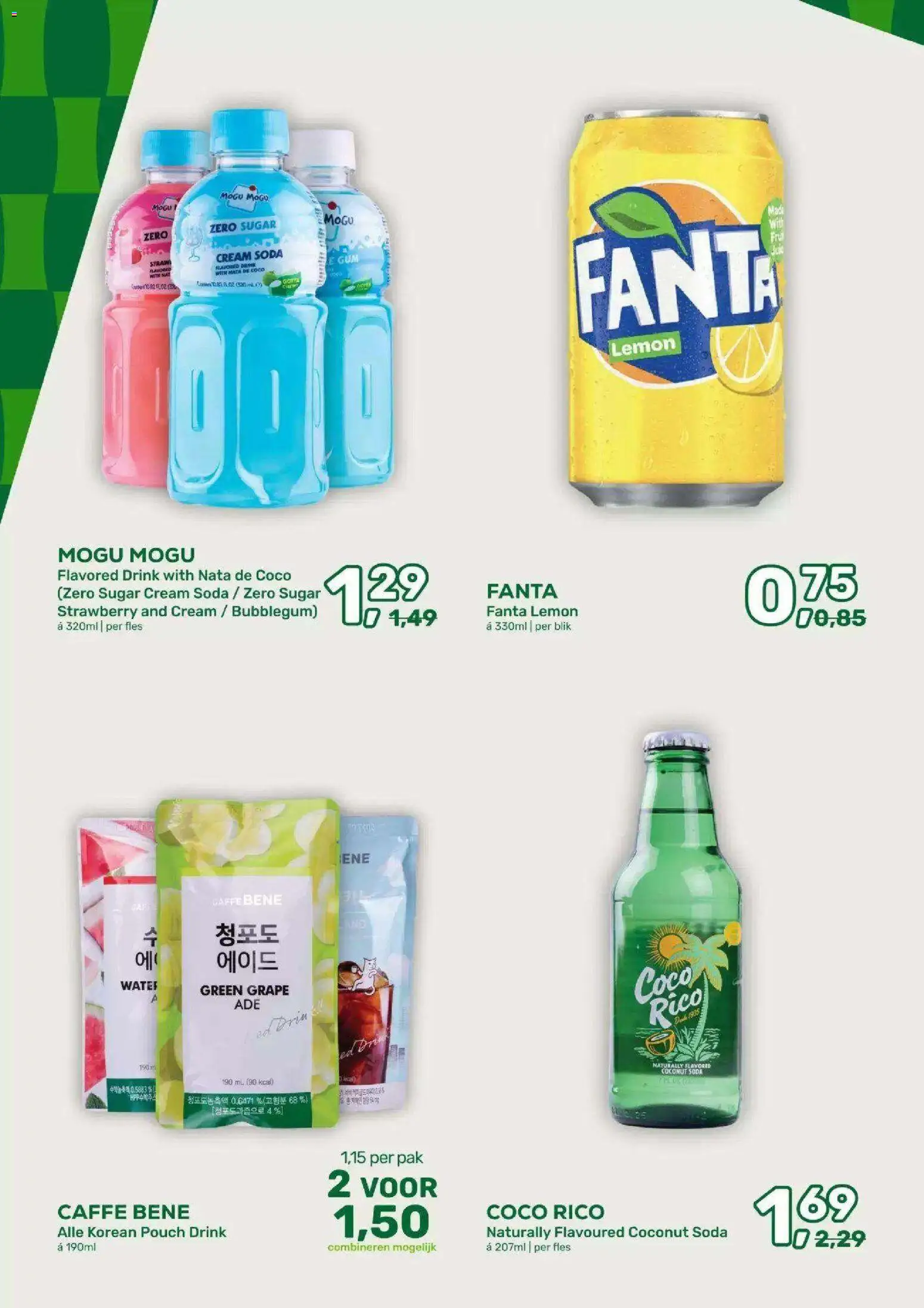 {H1} | Pagina: 68 | Producten: Gum, Fles, Fanta, Water