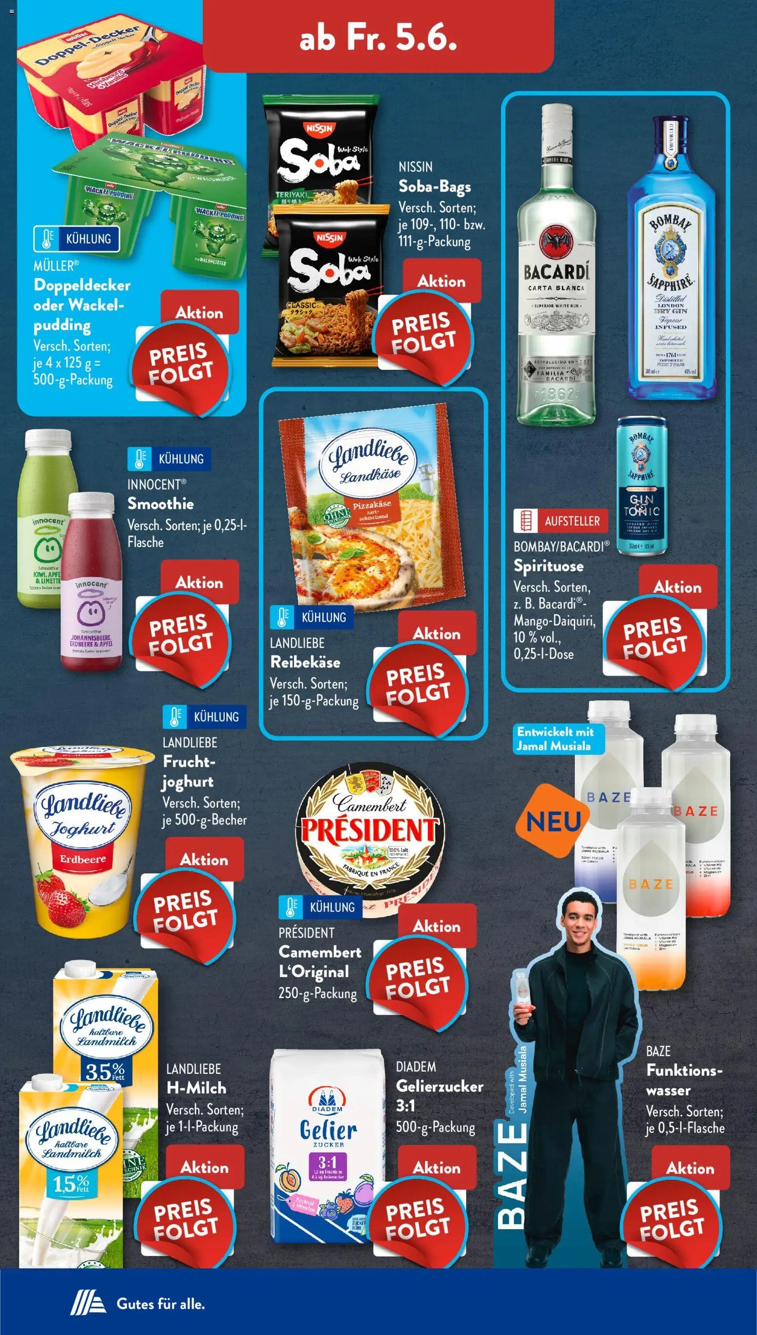 Aldi Süd Prospekt 	 – gültig ab 01.06.2026 | Seite: 16 | Produkte: Gelierzucker, Rum, Äpfel, Wok