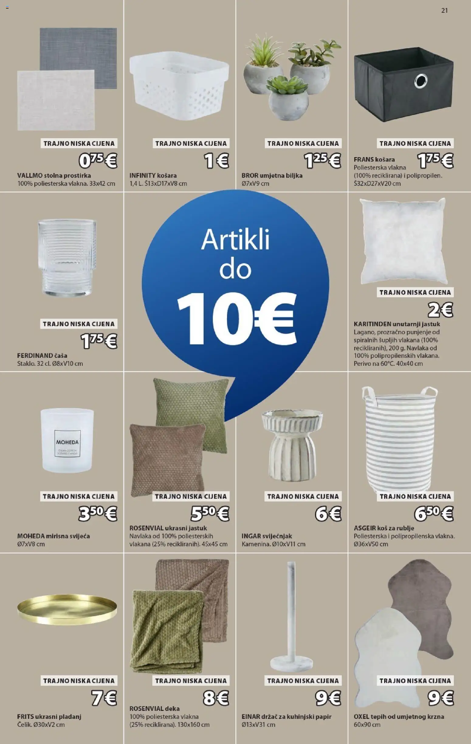 JYSK katalog | vrijedi od 02.09.2026 | Stranica: 21