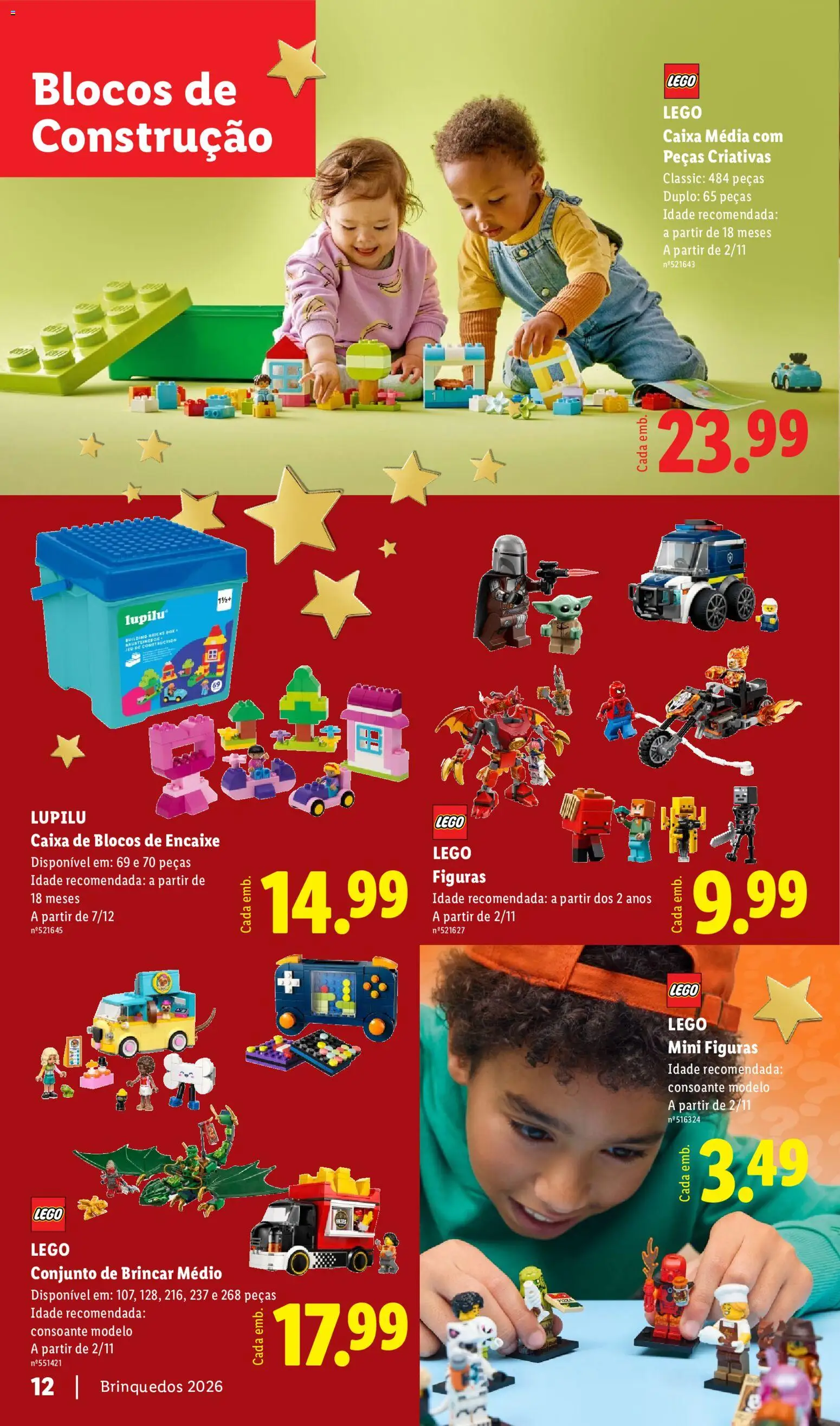Lidl Folheto Especial Brinquedos │ válido de 26/10/2026 | Página: 12 | Produtos: Caixa, Brinquedos, LEGO