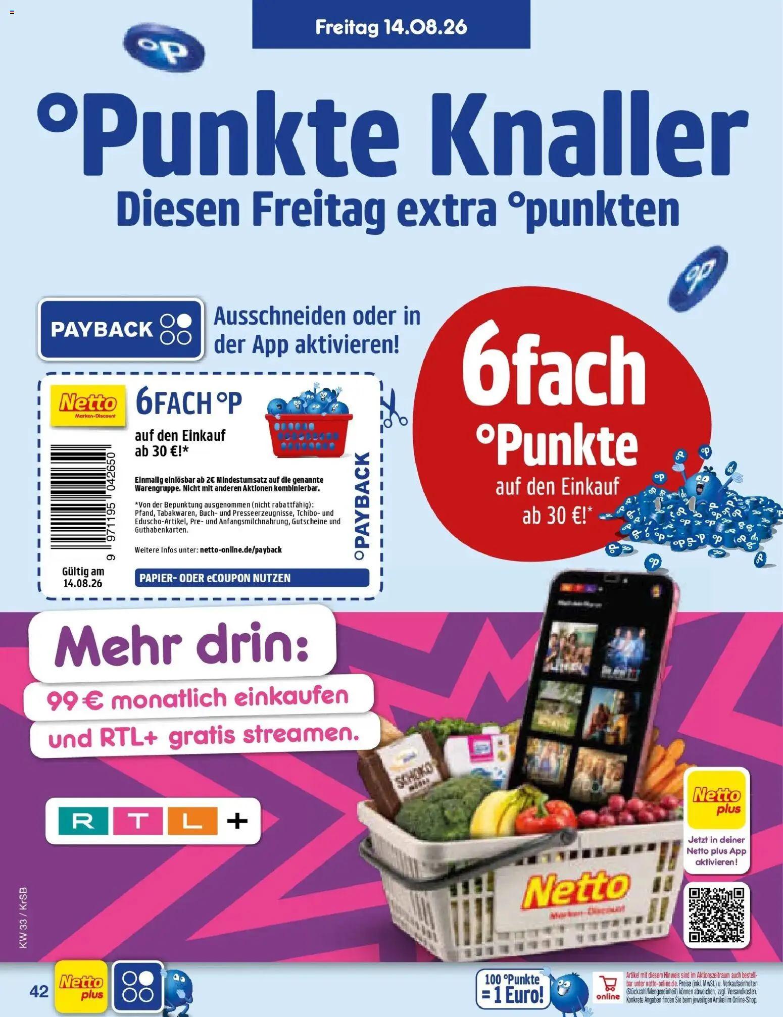 Netto Marken-Discount Prospekt Jüchen (ab 10.08.2026) » Angebote | Seite: 58