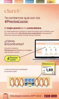 Vista previa Clarel folleto válido desde el 06.05.2026 | Página: 15 | Productos: Té, Suavizante, Cesta