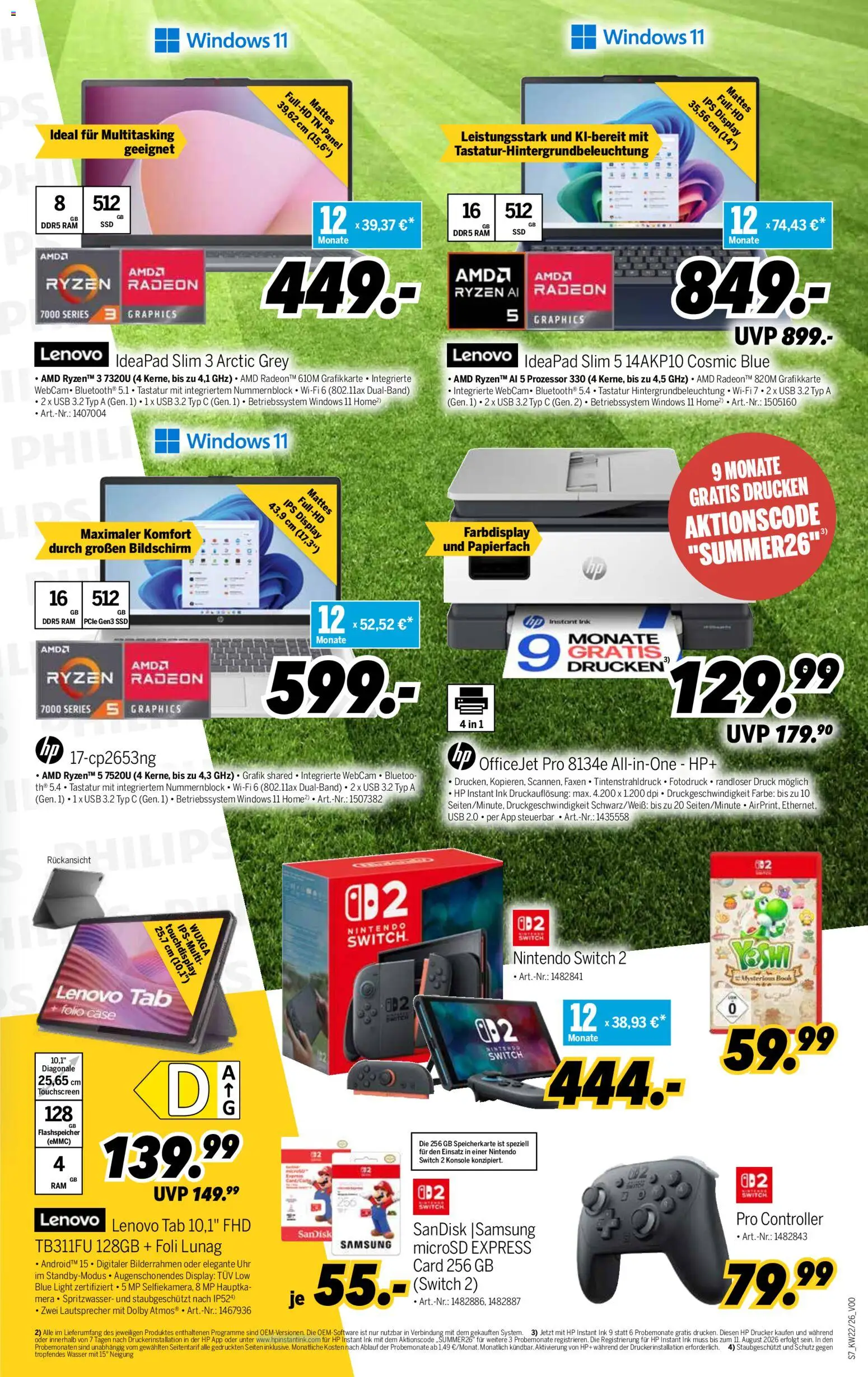 Medimax Prospekt – gültig ab 23.05.2026 | Seite: 7 | Produkte: HP, Lautsprecher, Samsung, Tastatur