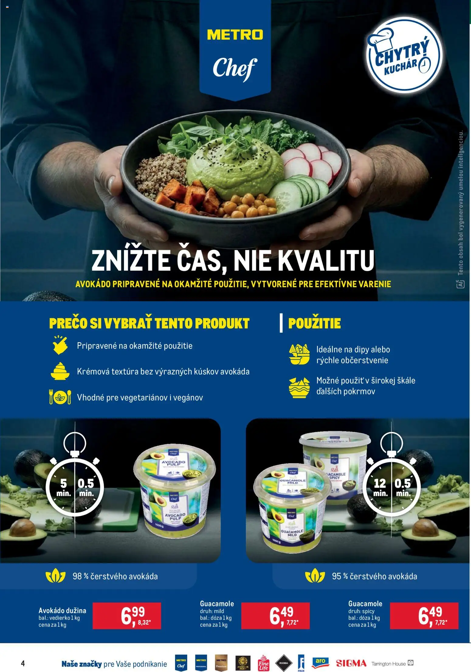Nové Metro akcie – leták je platný od 17.06.2026 | Strana: 4 | Produkty: Avokádo