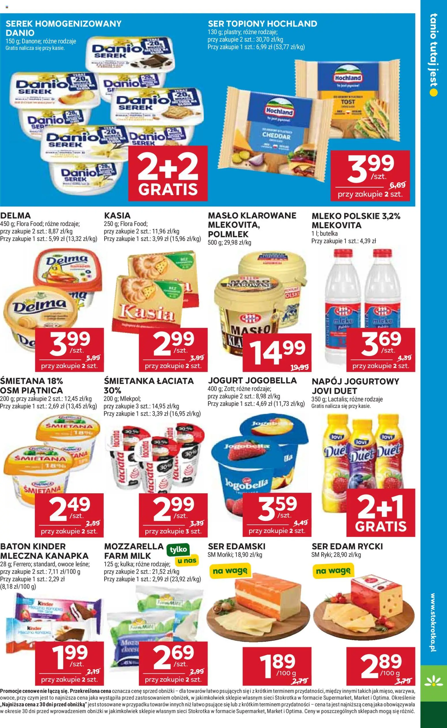 Stokrotka gazetka - Market od 29.10.2026 | Strona: 14 | Produkty: Stokrotka, Mleczna kanapka, Masło, Owoce