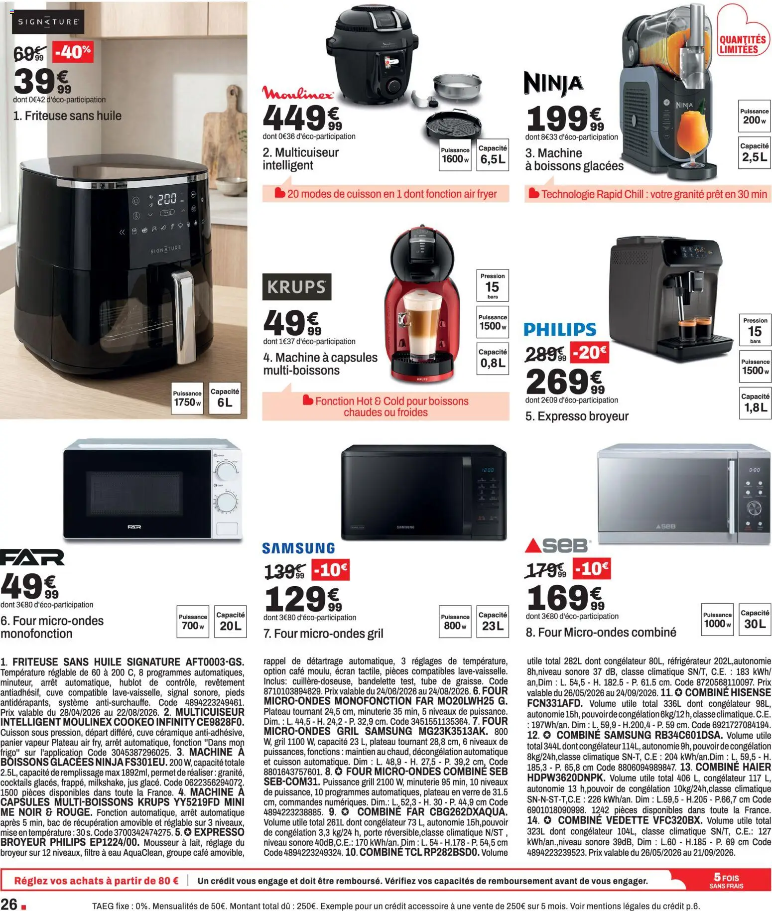 {H1} | Page: 26 | Produits: Filtre à eau, Cookeo, Krups, Huile