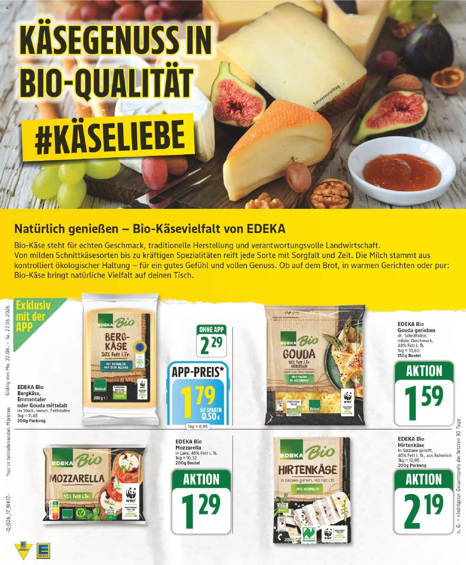Edeka Prospekt – gültig ab 22.06.2026 | Seite: 17