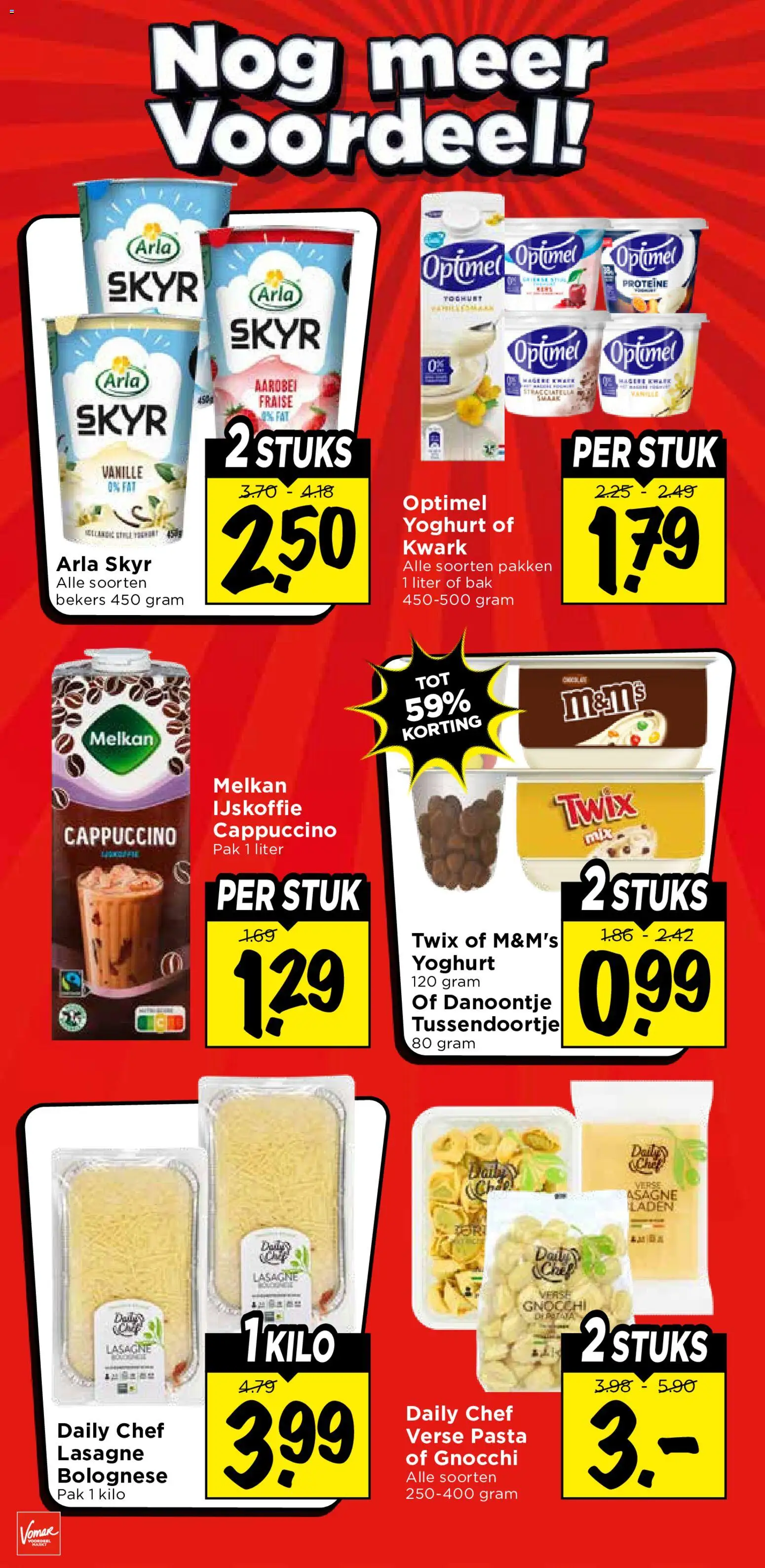 {H1} | Pagina: 31 | Producten: Lasagne, Pavilon, Cappuccino, Ijskoffie