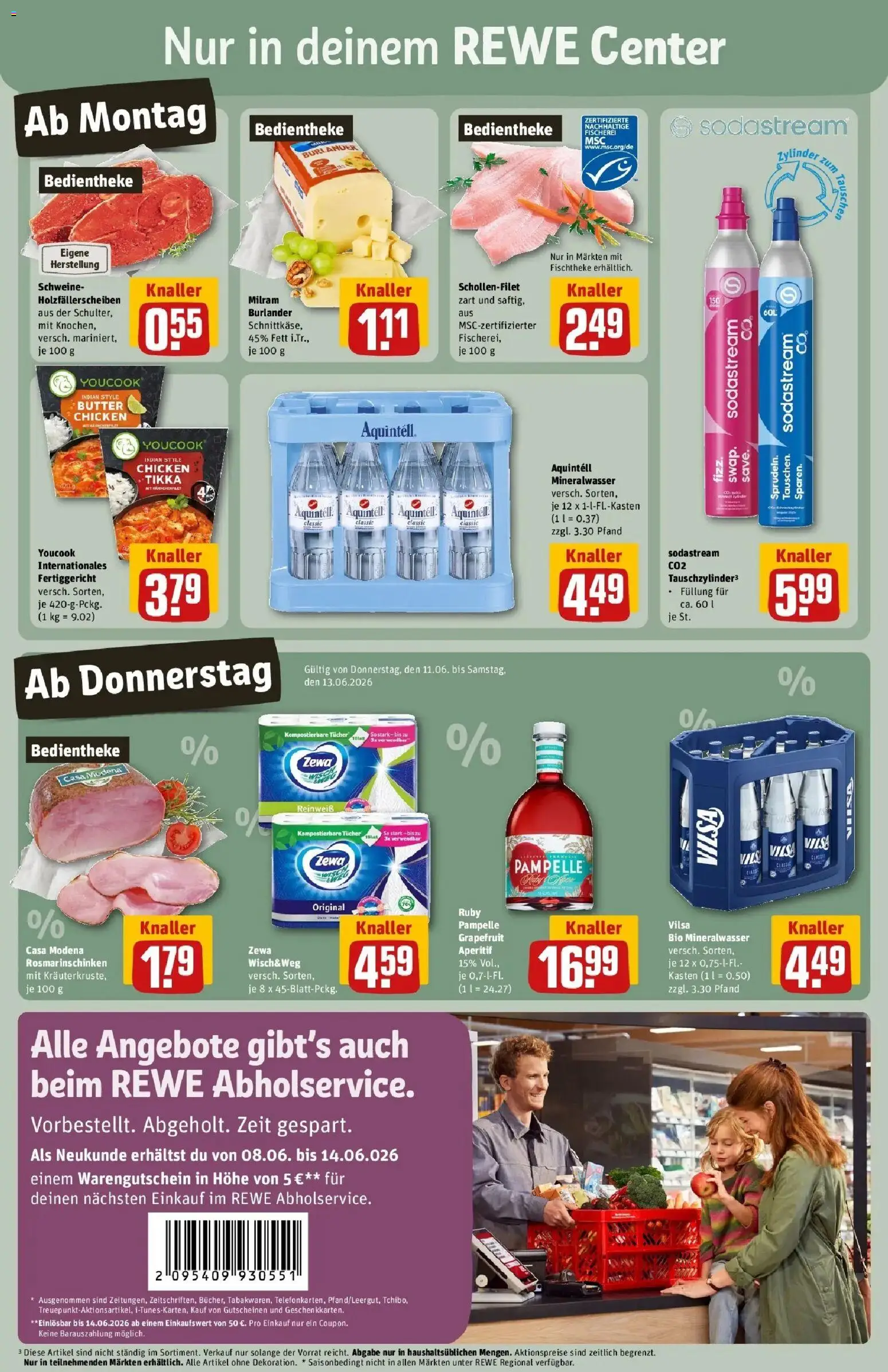 Rewe Prospekt Oldenburg – gültig ab 08.06.2026 | Seite: 3 | Produkte: Youcook, Butter, Grapefruit, Sodastream