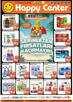 01 Temmuz 2026 tarihinden itibaren geçerli olan Happy Center kataloğu önizlemesi