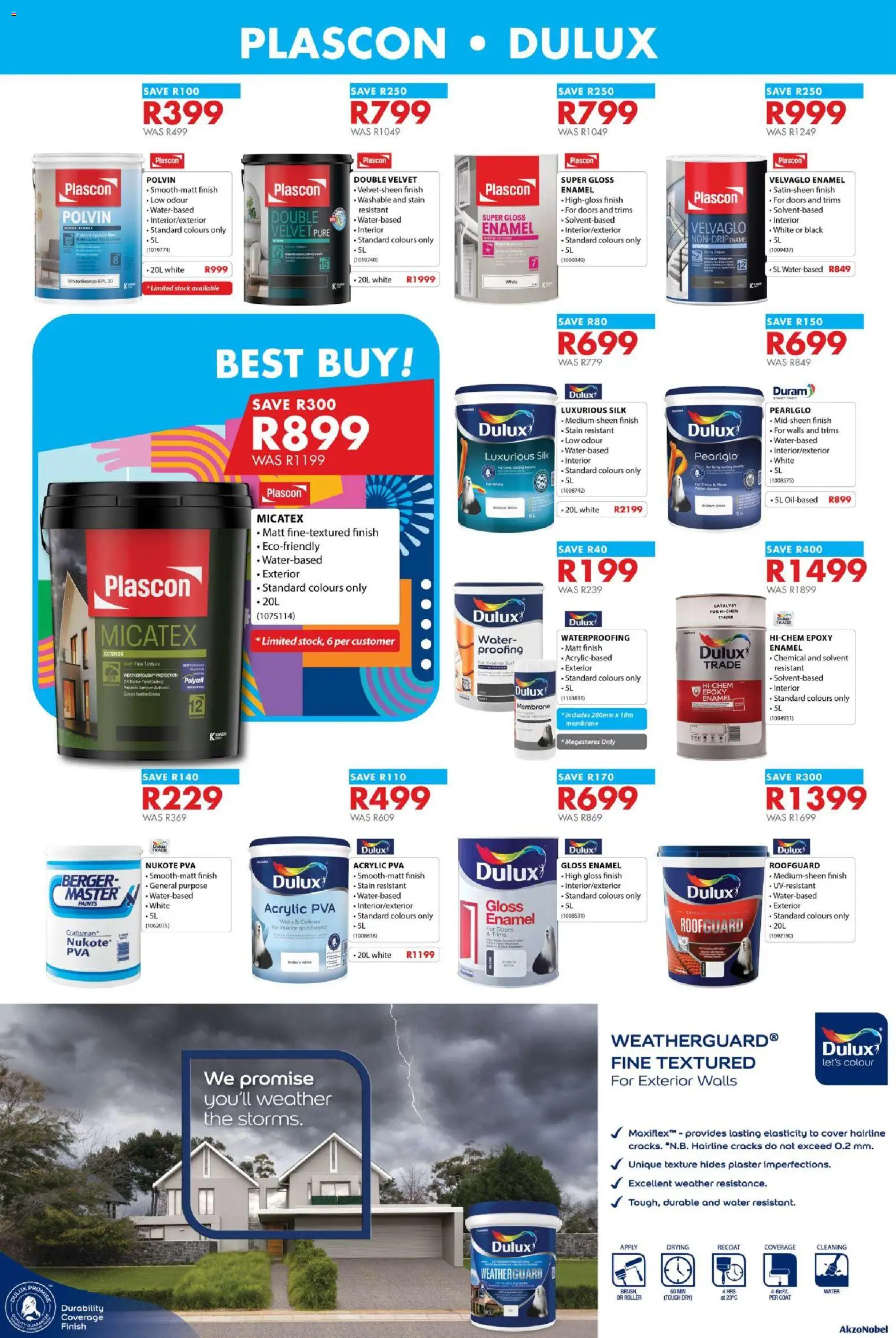 New Chamberlain catalogue – valid from 21.05.2026 | Page: 2 | Products: Gloss, Plaster, Stock, Water