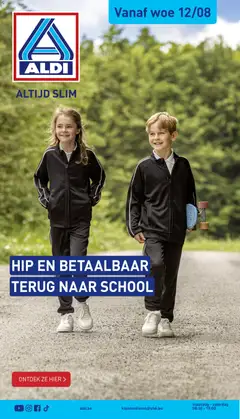 Aldi folder - Voorbeeld van een folder van Aldi, geldig van 10/08/2026