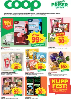 Coop Daglivs erbjudanden - Förhandsvisning av reklamblad från butik Coop Daglivs aktuell från 07/09/2026