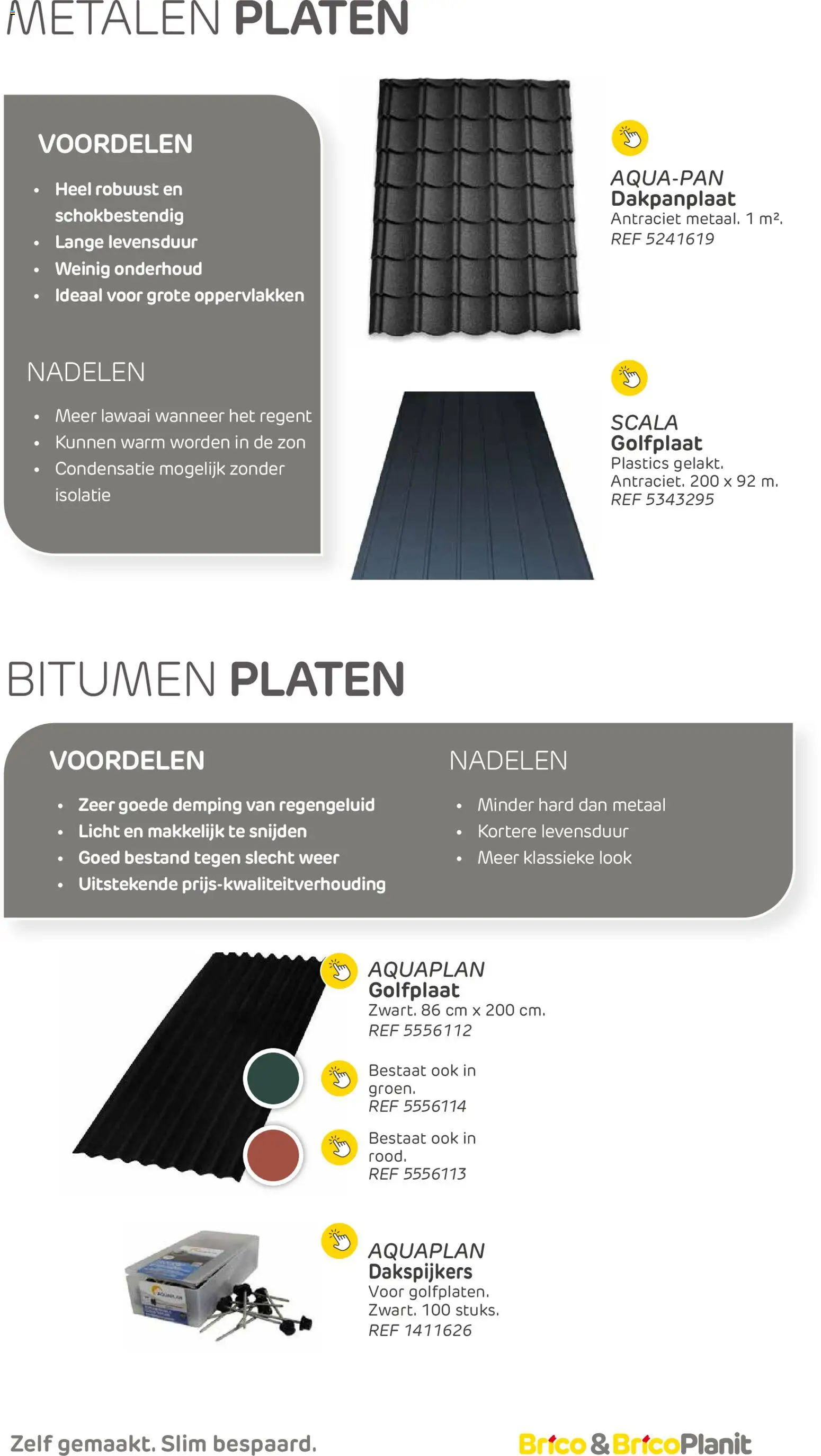 {H1} | Pagina: 55 | Producten: Platen