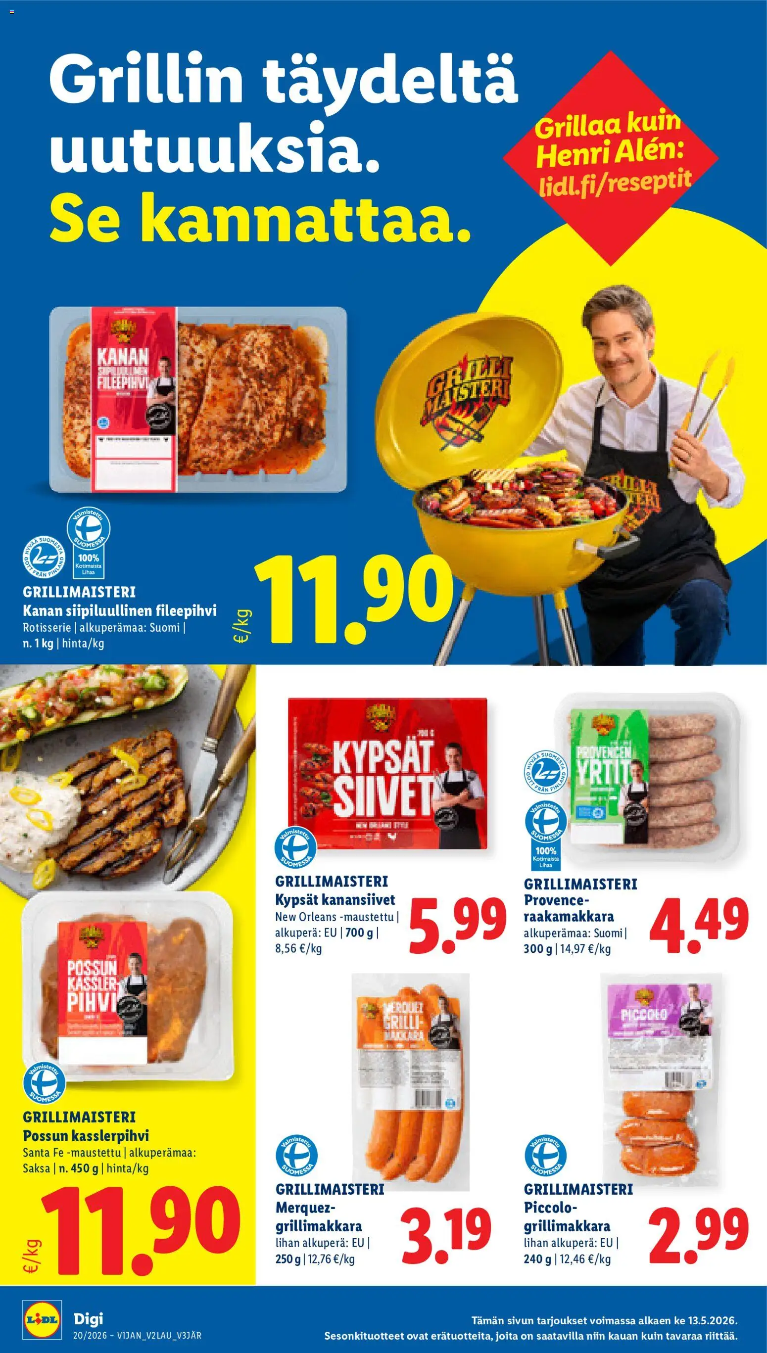 Lidl tarjoukset - Helsinki – voimassa 13.05.2026 alkaen | Sivu: 12