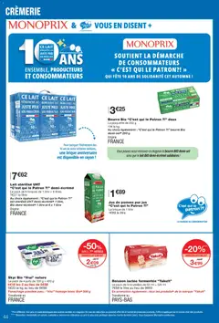 Monoprix - Prévisualisation de Monoprix catalogue valide à partir de 06/10/2026 | Page: 44