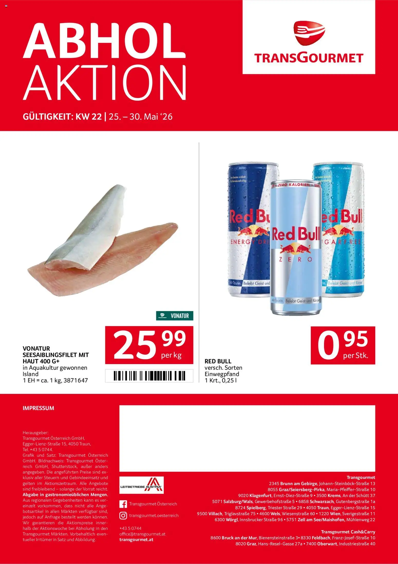 Transgourmet Flugblatt gültig ab 25.05.2026 | Seite: 35
