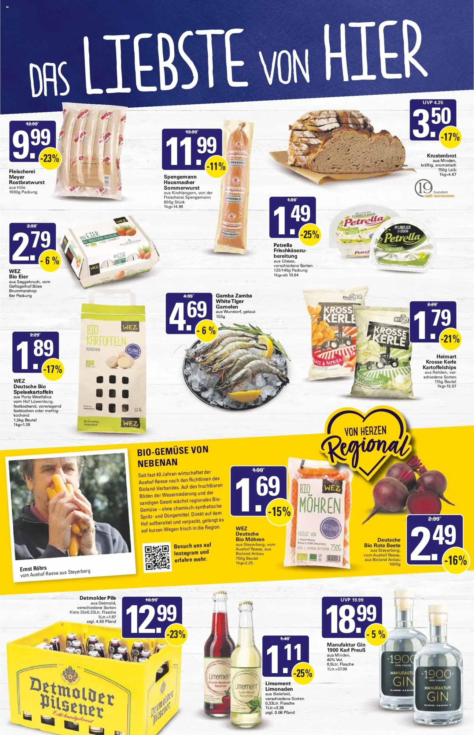 WEZ Prospekt – gültig ab 28.09.2026 | Seite: 3 | Produkte: Pils, Garnelen, Kartoffeln, Rote Beete