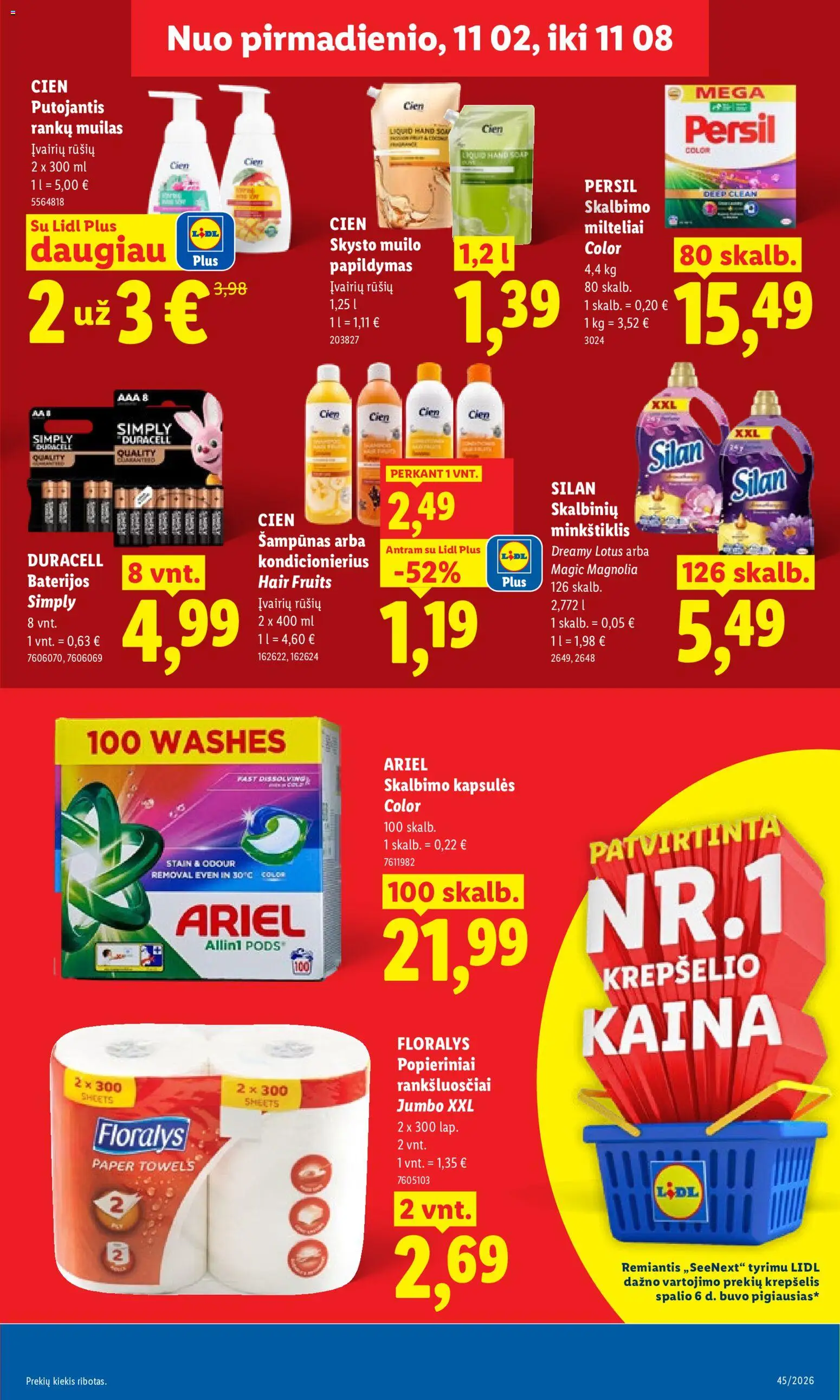 LIDL akcijos nuo 2026.11.02 | Puslapis: 15