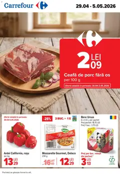 Ofertele Carrefour valabile de la 29.04.2026