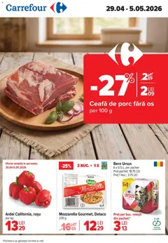 Ofertele Carrefour valabile de la 29.04.2026