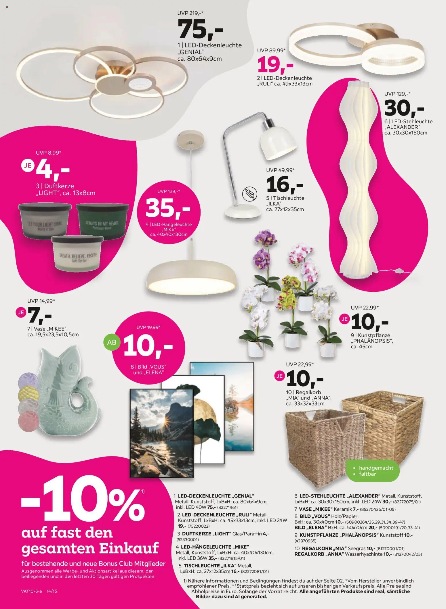 Mömax Prospekt aktuell gültig ab 29.09.2026 | Seite: 14 | Produkte: Vase