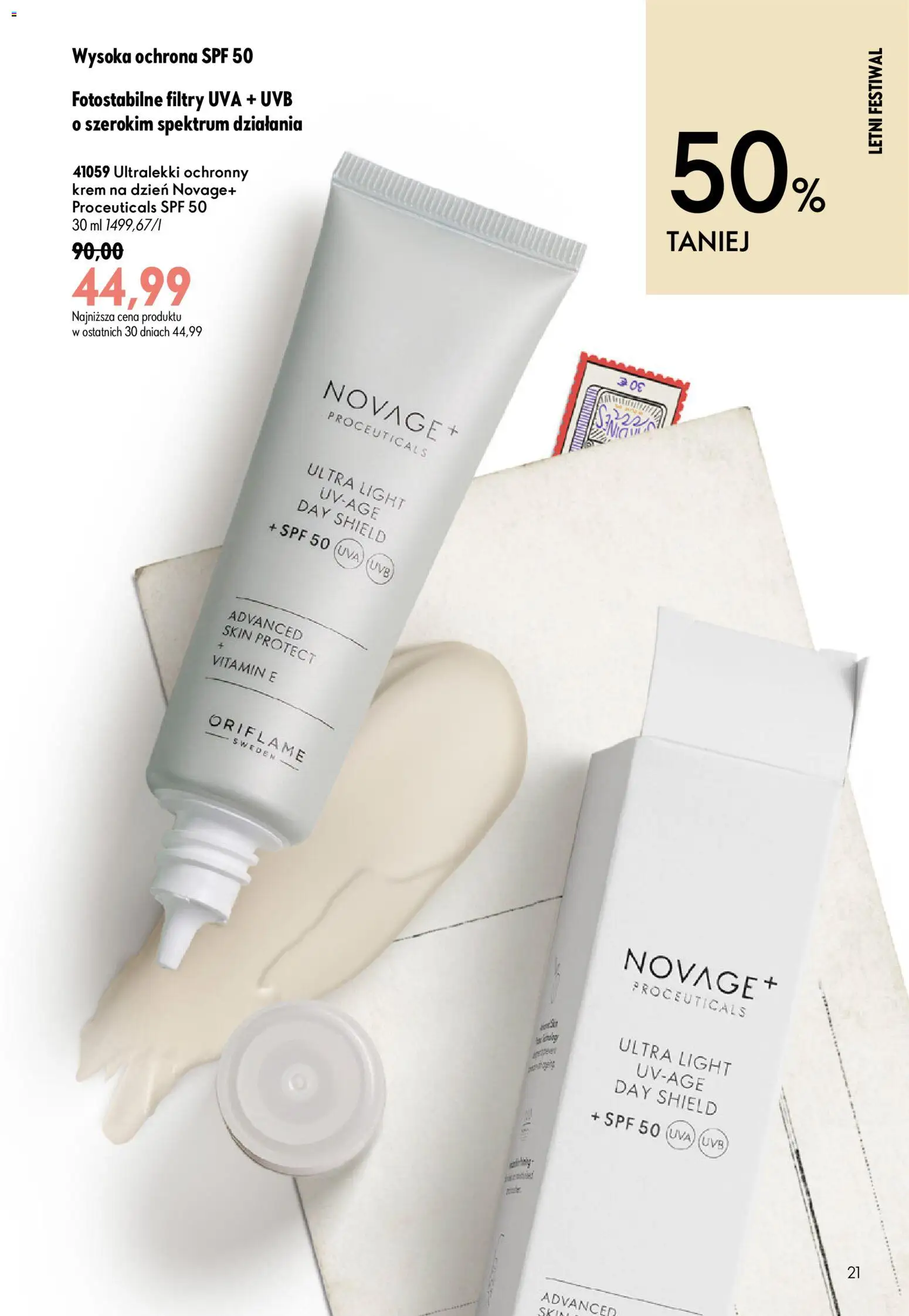 Oriflame Katalog 10 2026 od 08.07.2026 | Strona: 21 | Produkty: Krem
