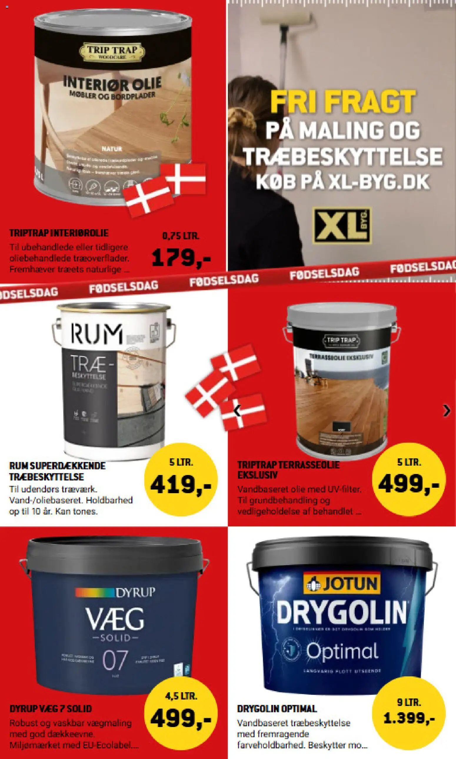 XL-BYG tilbudsavis – gyldig fra 21/08/2026 | Side: 23 | Produkter: Olie, Maling