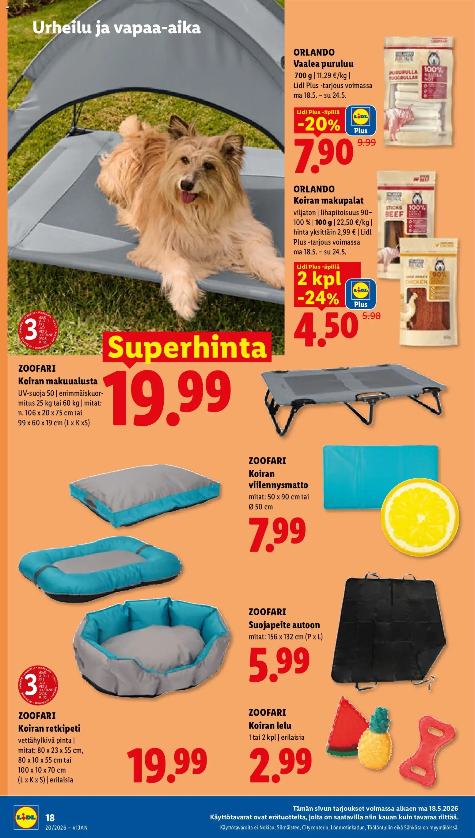 Lidl tarjoukset - Tampere – voimassa 13.05.2026 alkaen | Sivu: 26