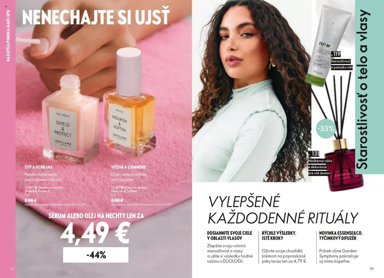 Nové Oriflame akcie – leták je platný od 09.09.2026 | Strana: 58 | Produkty: Difúzer, Olej