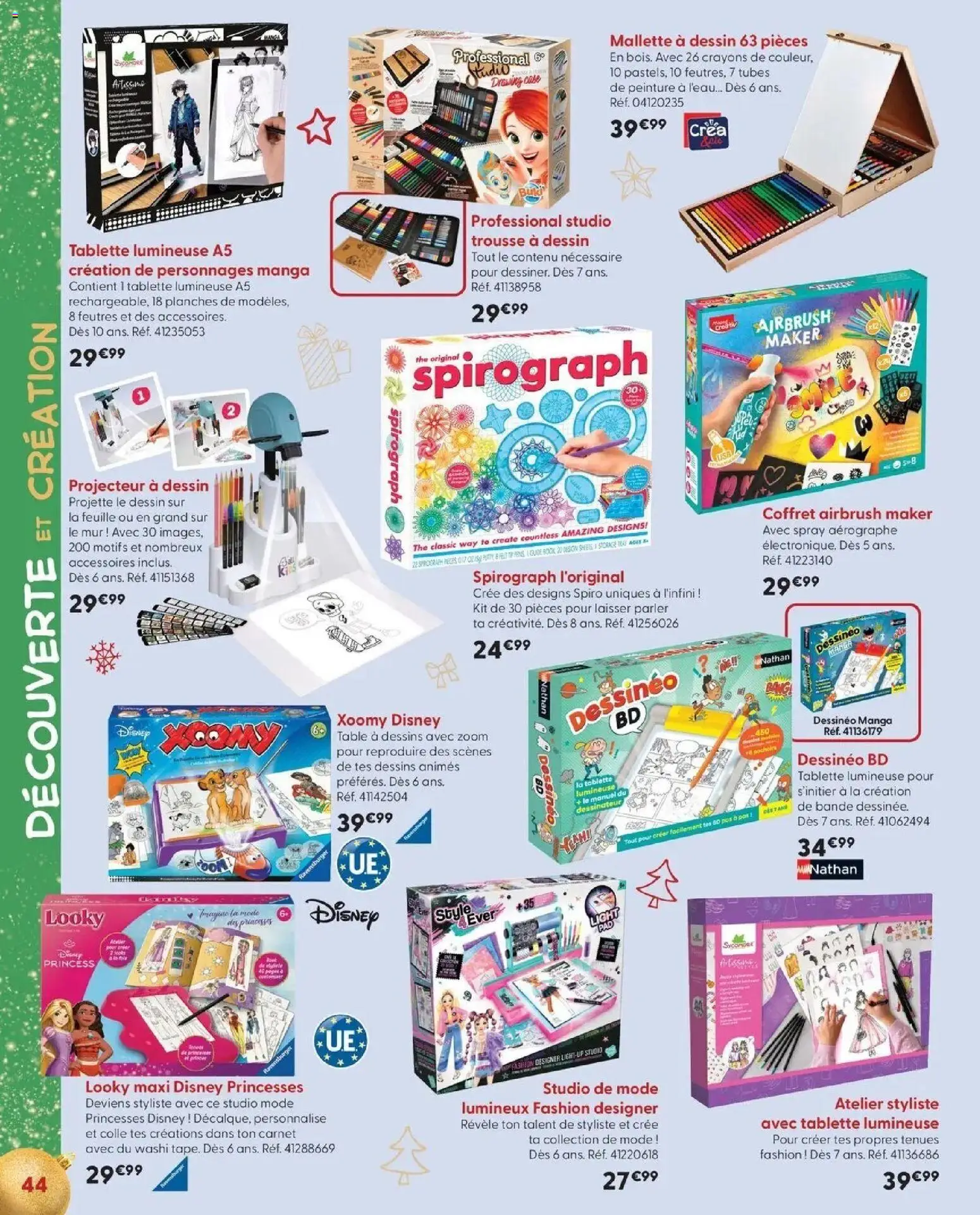 La Grande Récré - LE NOËL DE TOUTES LES PASSIONS à partir du 14/10/2026 - promo en ligne | Page: 44 | Produits: Manga, Tablette, Peinture, Thé