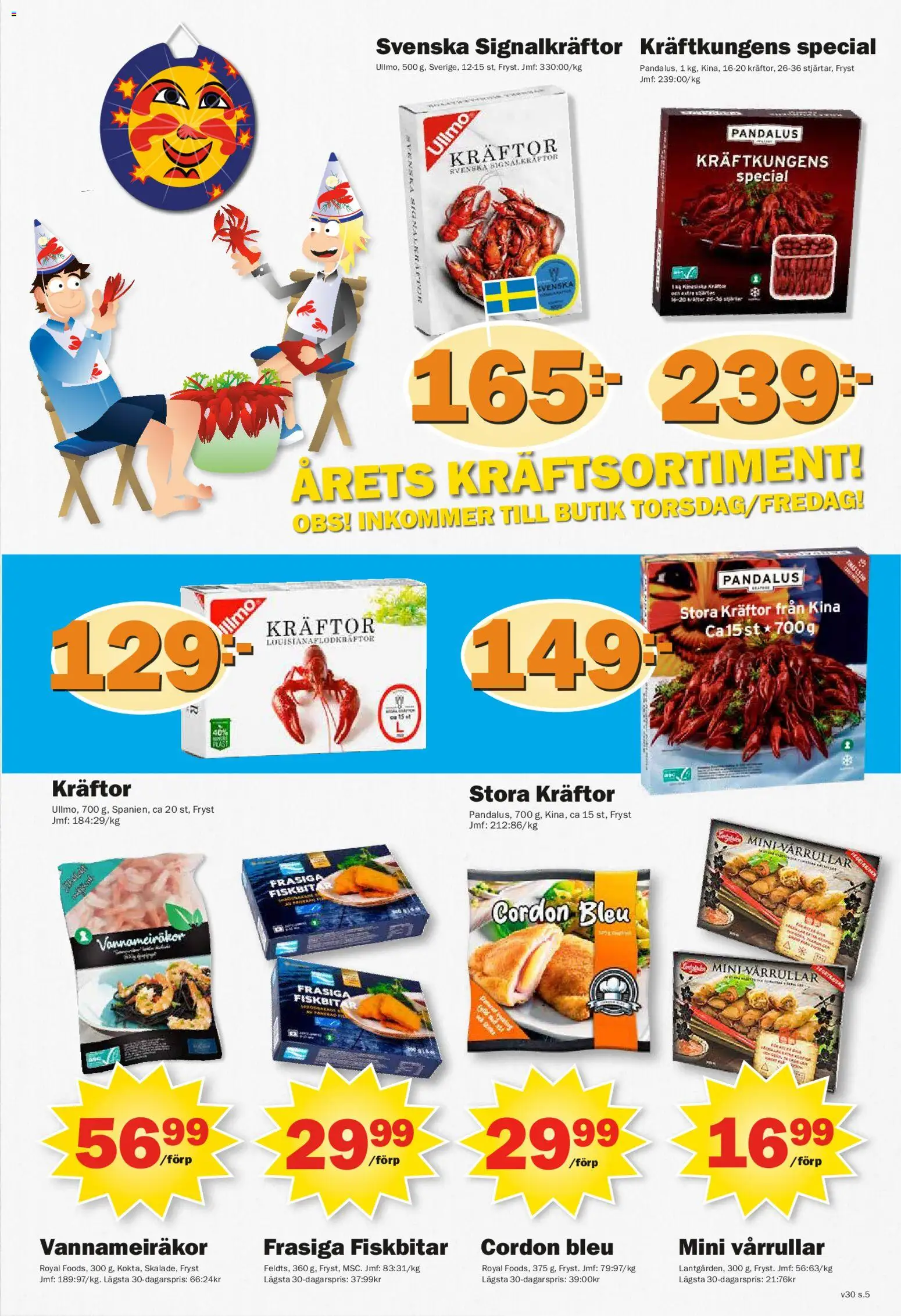 Pekås reklamblad aktuell från 20/07/2026 | Sida: 5 | Produkter: Kräftor