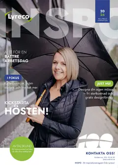 Lyreco erbjudanden inspo - Förhandsvisning av reklamblad från butik Lyreco aktuell från 21/09/2026