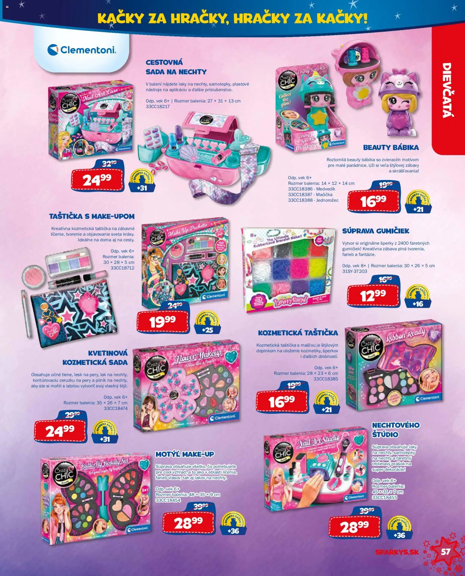 Nové ALLTOYS akcie – leták je platný od 06.10.2026 | Strana: 57 | Produkty: Bábika, Hračky