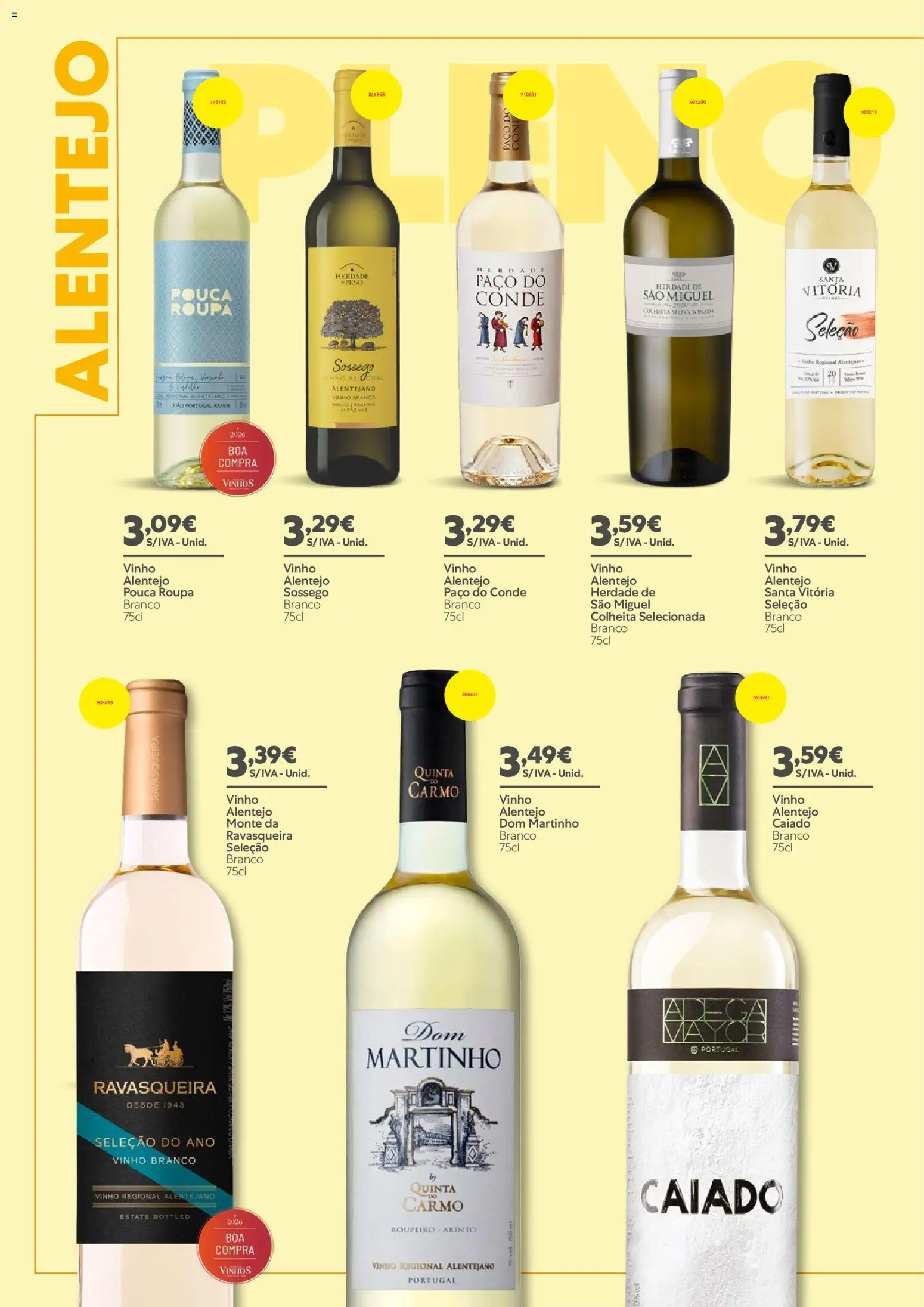 Recheio - Catálogo de Vinhos, Destilados e Cervejas │ válido de 28.05.2026 | Página: 20 | Produtos: Roupeiro, Vinho