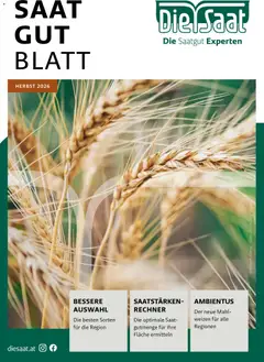 Lagerhaus Fachblatt Saatgut Herbst ab 22.07.2026 gültig