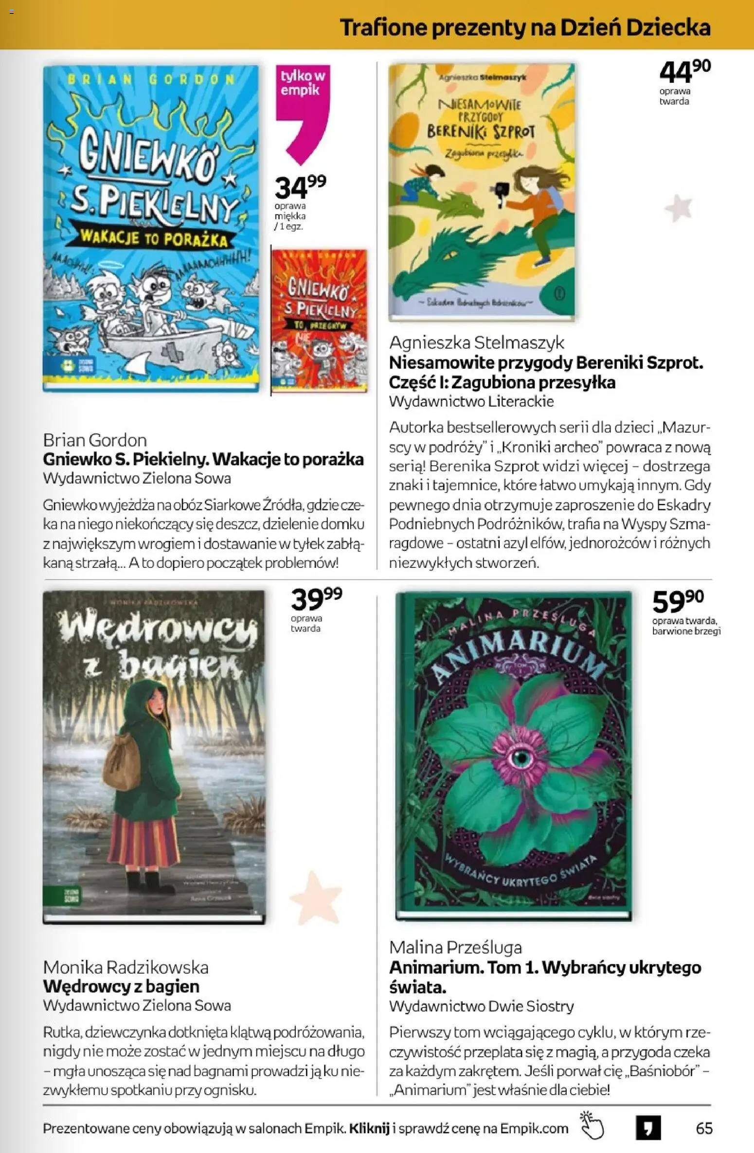 Empik promocje - Tom kultury Książki od 20.05.2026 | Strona: 65