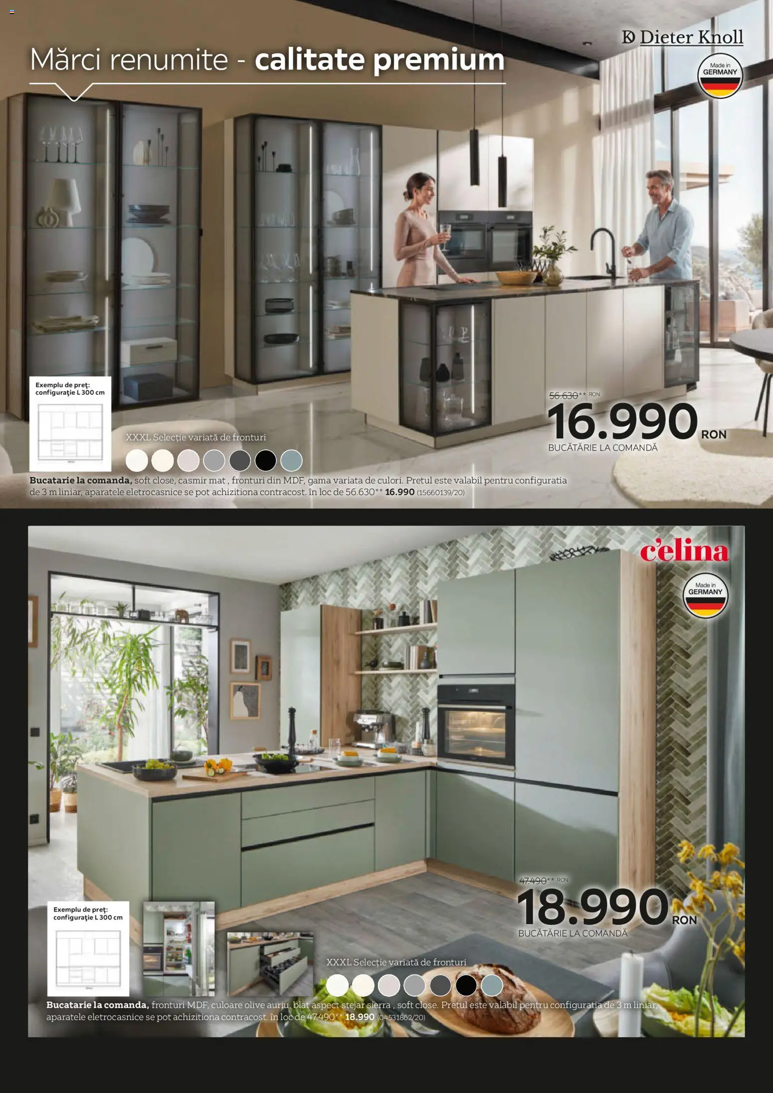 Noul catalog XXXLutz – valabil de la 14.05.2026 | Pagină: 22 | Produse: Bucătărie