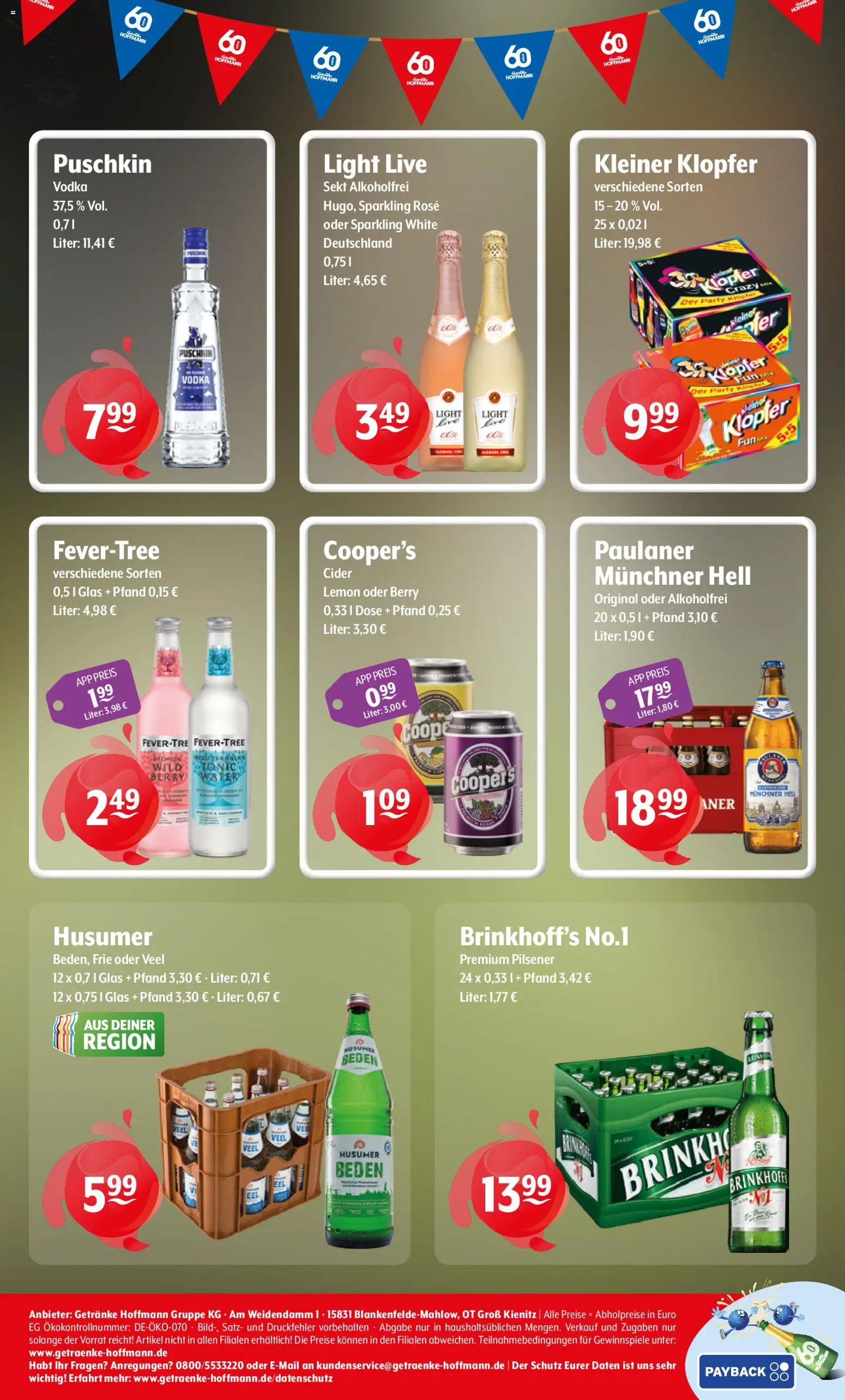 Getränke Hoffmann - Hamburg – gültig ab 11.05.2026 | Seite: 8 | Produkte: Sekt, Vodka, Paulaner