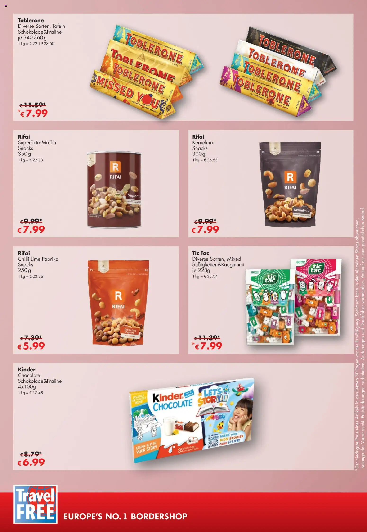 Travel Free Angebote – gültig ab 01.05.2026 | Seite: 3 | Produkte: Paprika